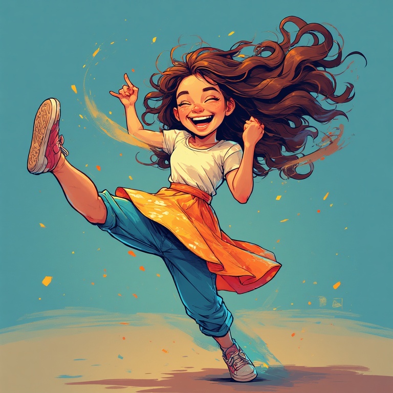 The Girl, the Dance, and the Flying Shoe